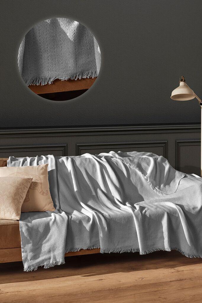 L'essentiel Maison Prekrivač Merlin, 170x205cm, 280 gr/m², Sivi