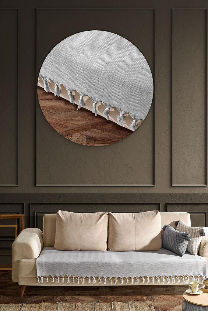 L'essentiel Maison Prekrivač Asya, 115x200cm, 260 gr/m², Sivi