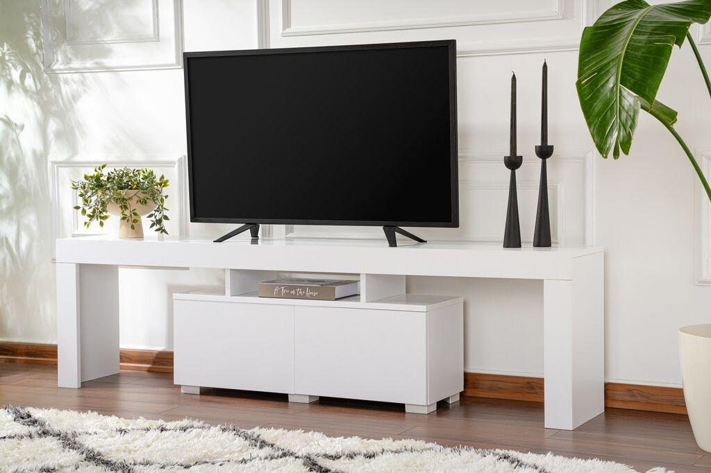 Hanah Home TV komoda, enklava, 180x50x31.3cm, bijela