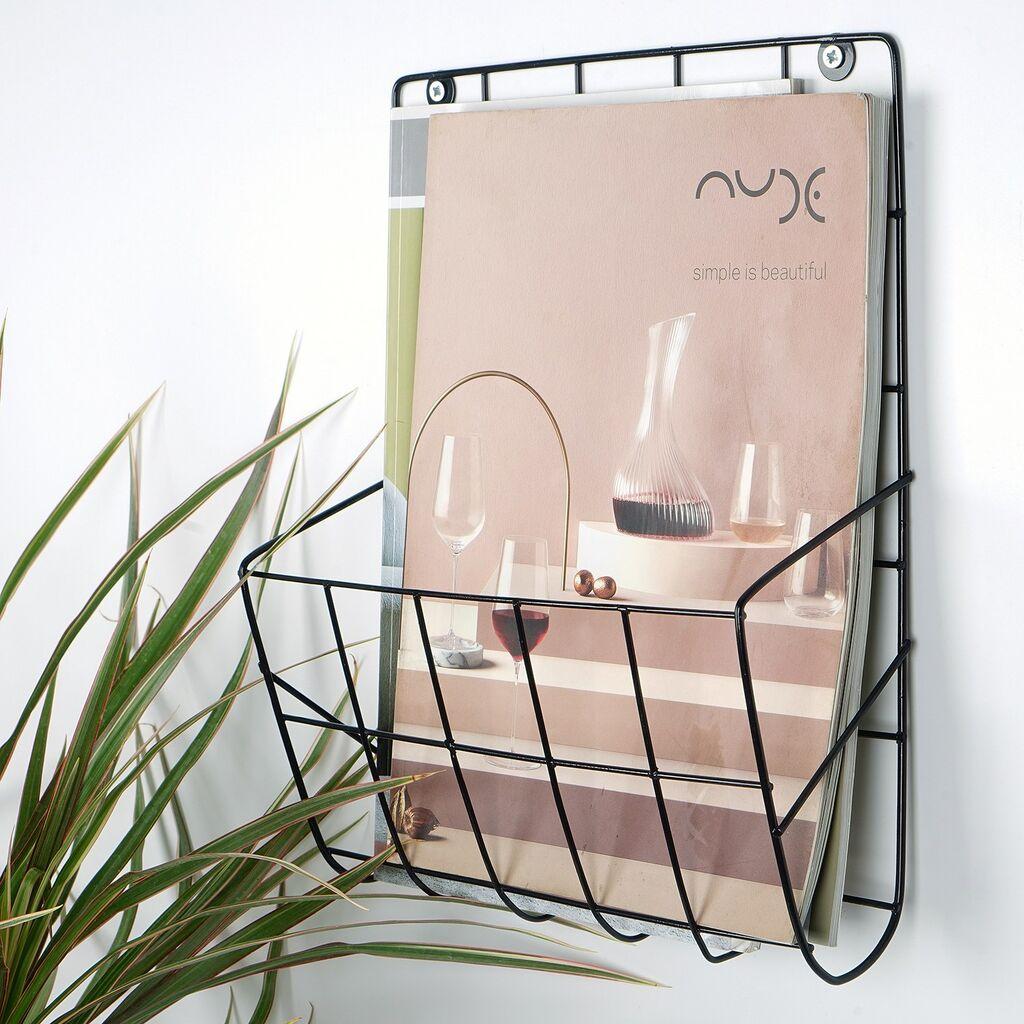 Wallity Zidni organizator WR086, 26x29x10cm, Crni