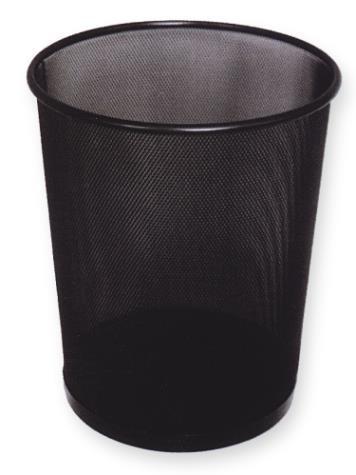 Optima košara mrežasta crna 22681c