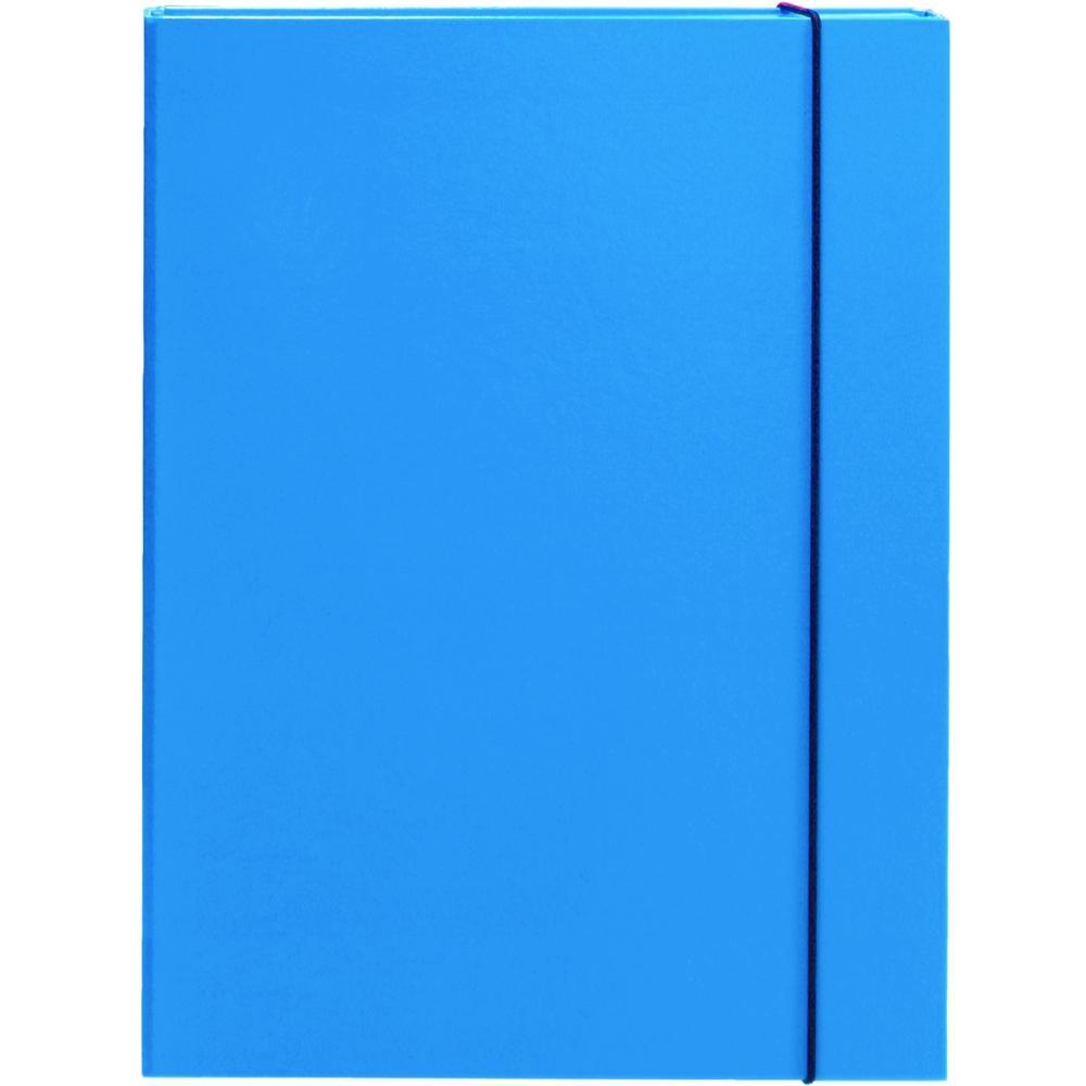 Optima fascikla sa elastičnom trakom 3 cm plava 22490