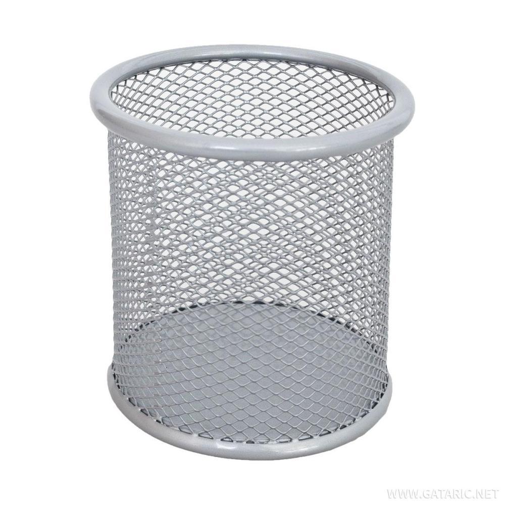 EUROCOM Posuda za Olovke Metalna Crna EUROCOM