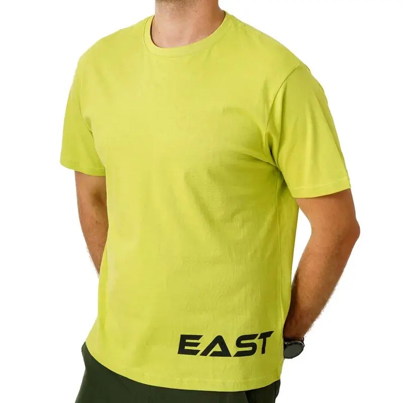 Muška majica kratkih rukava s natpisom "Eastbound Point", zelena