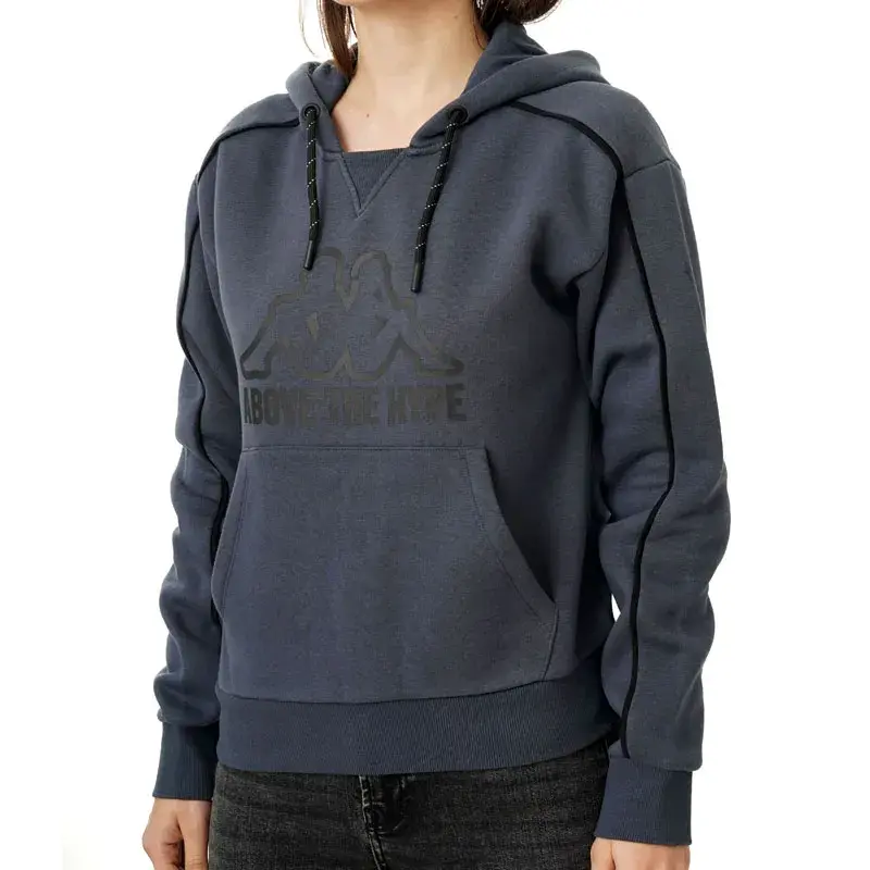 Ženska dukserica Kappa Logo Gradiel, tamnosiva