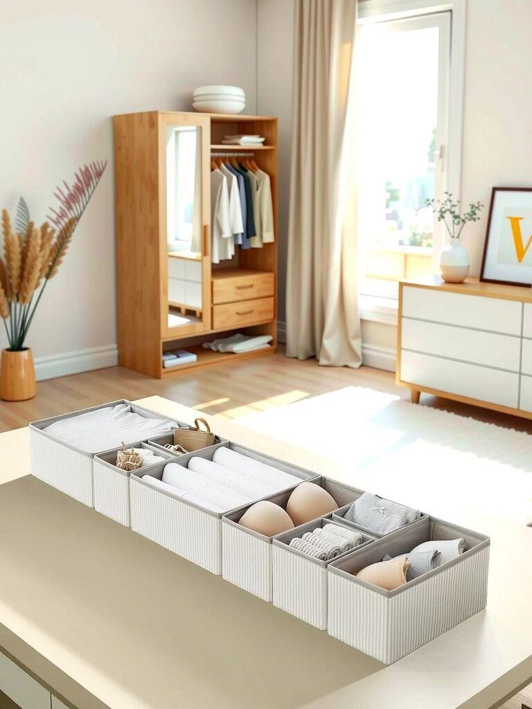 Aberto Design set korpi za odlaganje YLC-O010-P, 8 dijelova