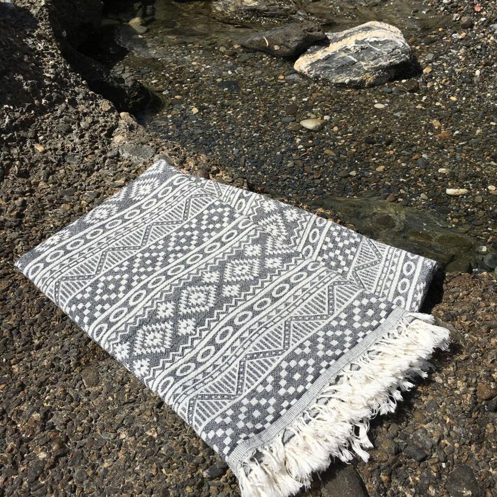 L'essentiel Maison Peškir za plažu Cicim, 90x170 cm,Sivi