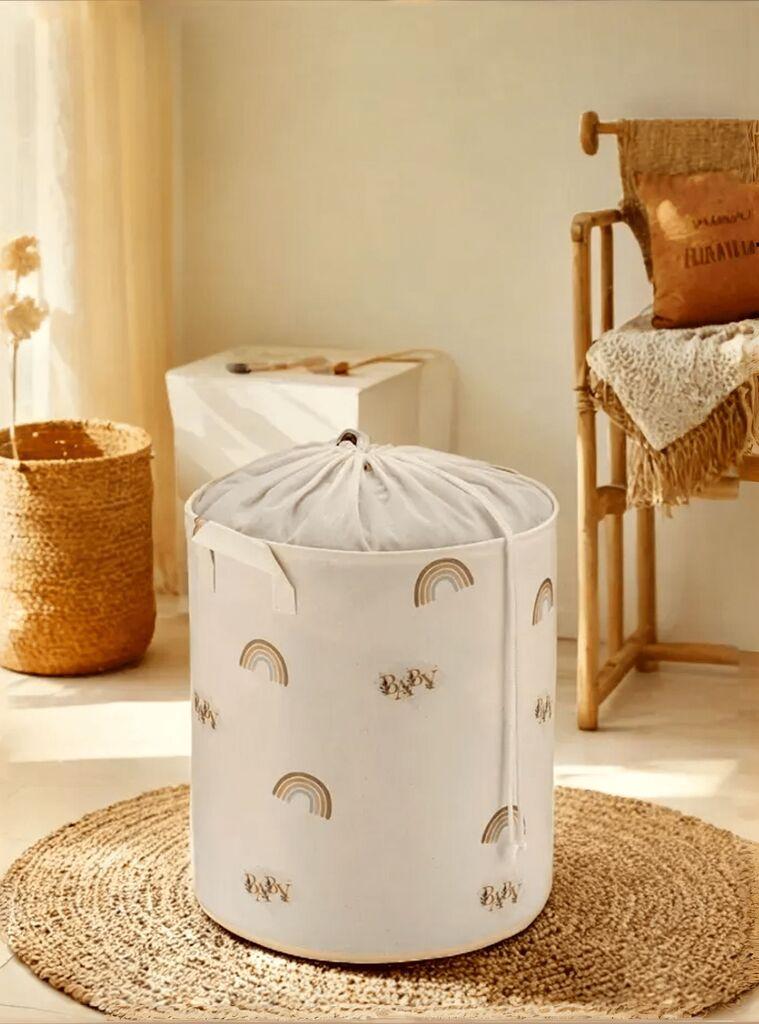 Aberto Design korpa za odlaganje YLC.S.B.005, 37x40x37cm, bež