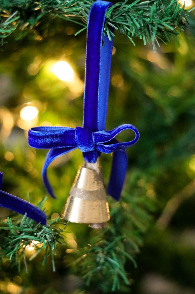 Aberto Design novogodišnja dekoracija BSY244, srebrne boje