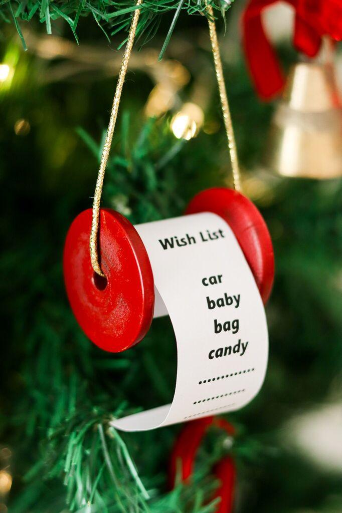 Aberto Design Božićni ukras BSY310, Crvena