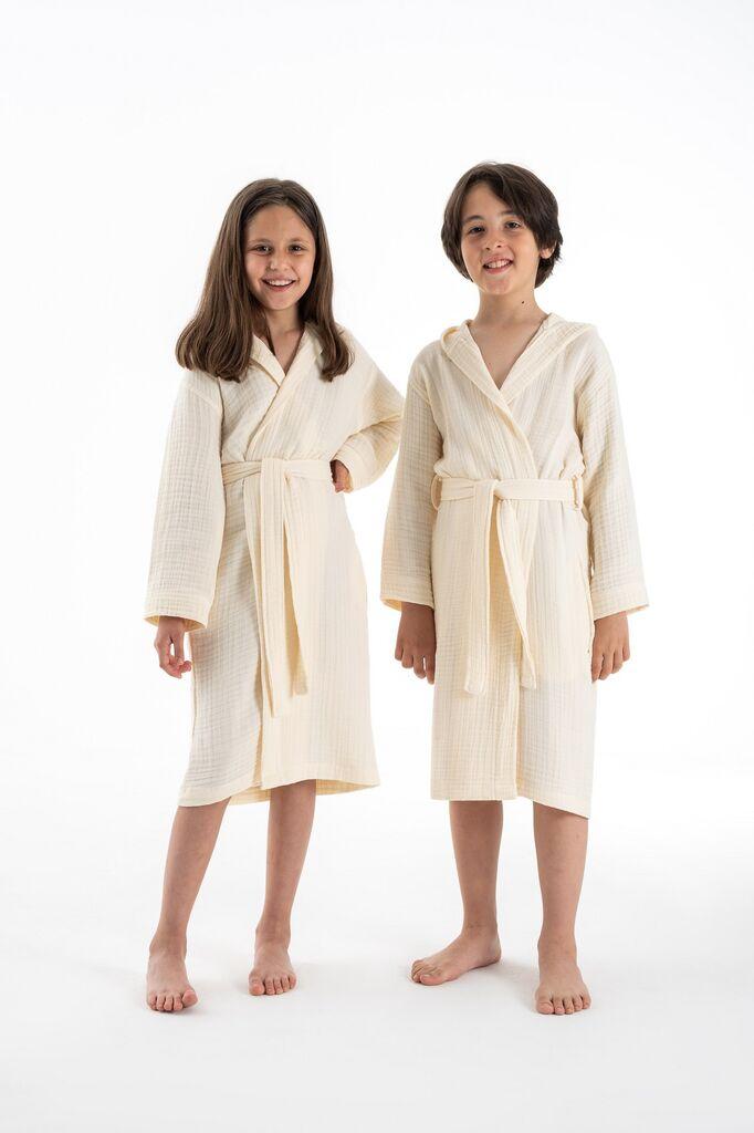 L'essentiel Maison Dječiji bademantil Muslin, Bež