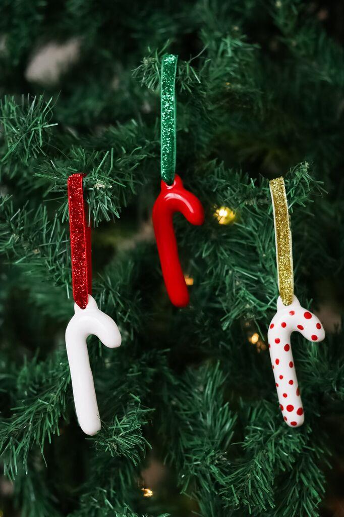 Aberto Design Set novogodišnjih ukrasa BSY526, 3 dijela, Šareni