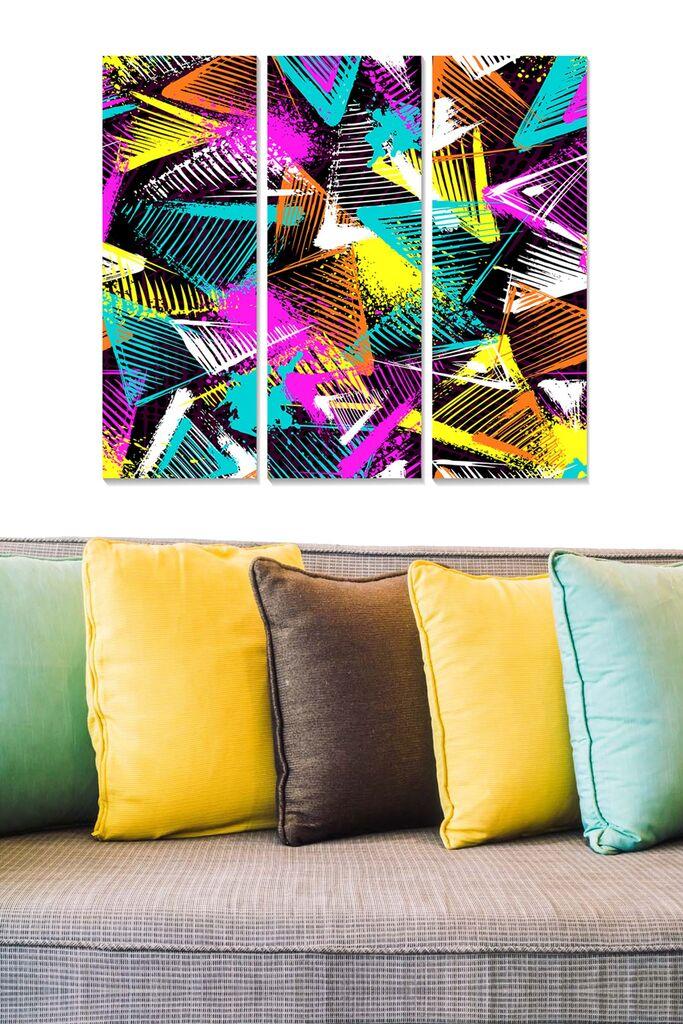 Set slika Wallity MDF411720004, 3 dijela