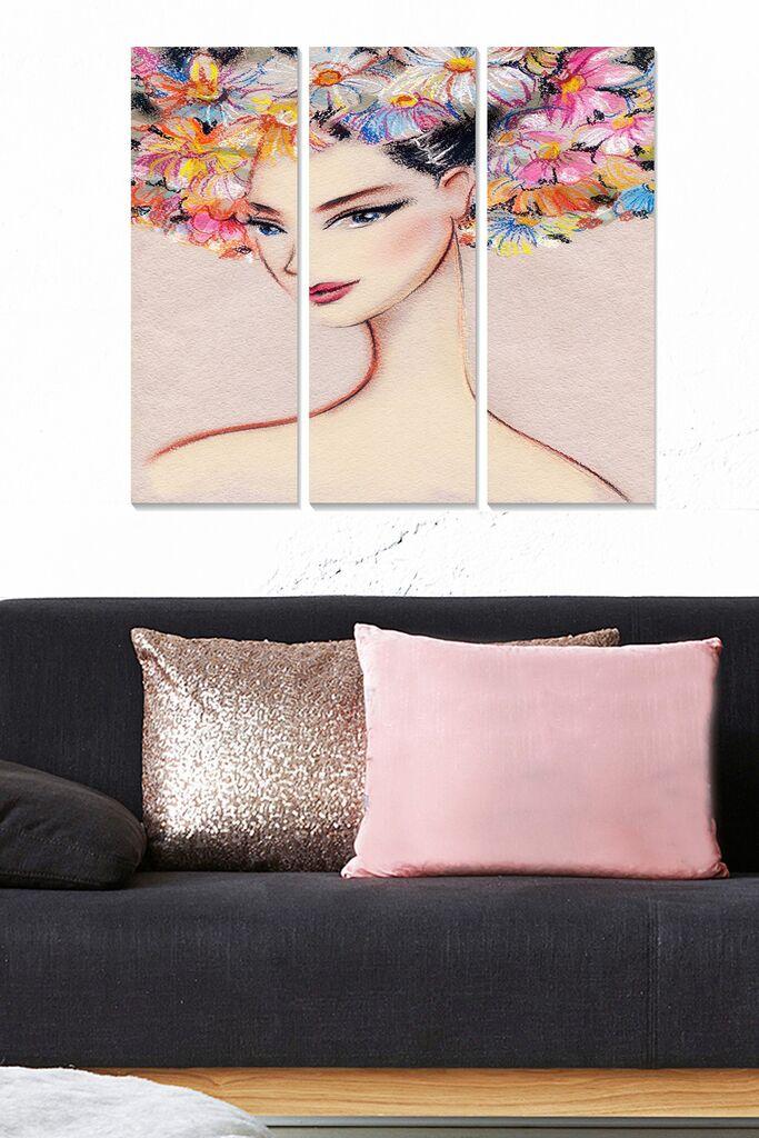 Set slika Wallity MDF1965655, 3 dijela