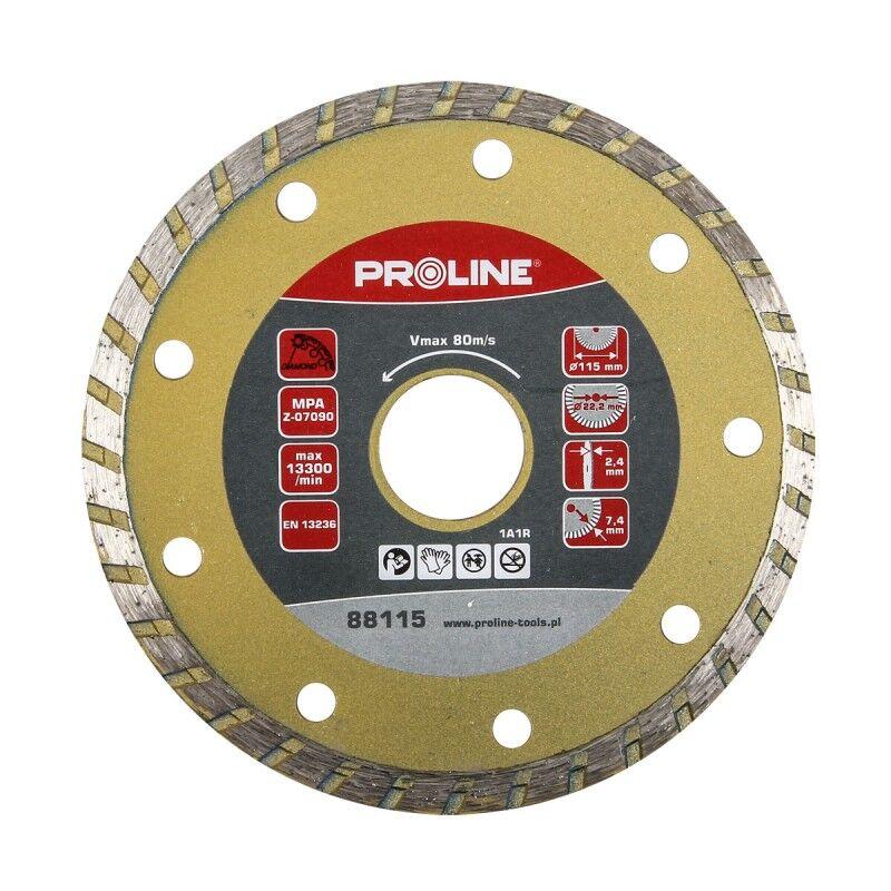 Proline Dijamantna ploča segmentirana 86104, 230x2.8x7.5x22.23
