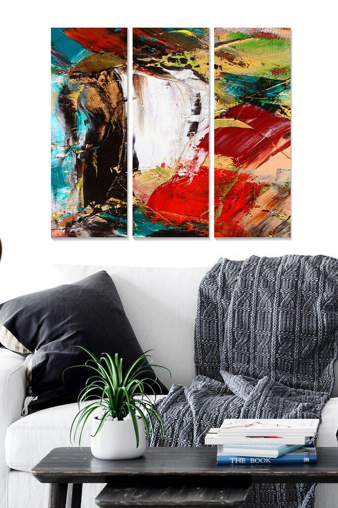 Set slika Wallity MDF21368047, 3 dijela