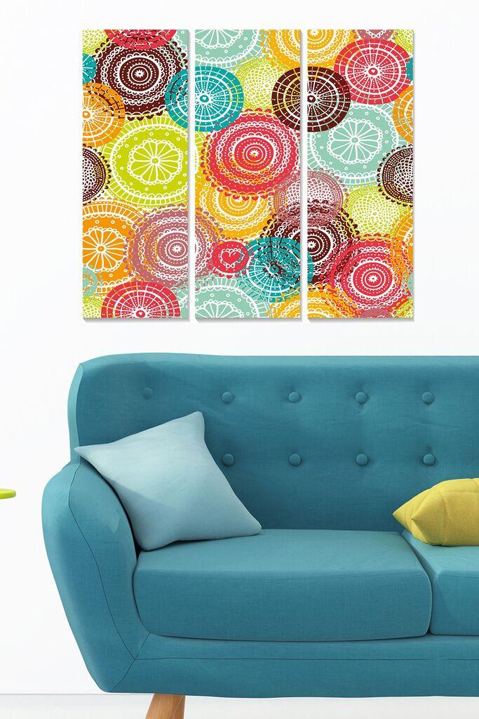 Set slika Wallity MDF4155716, 3 dijela