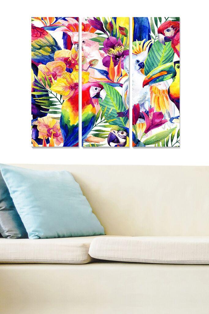 Set slika Wallity MDF374084149, 3 dijela