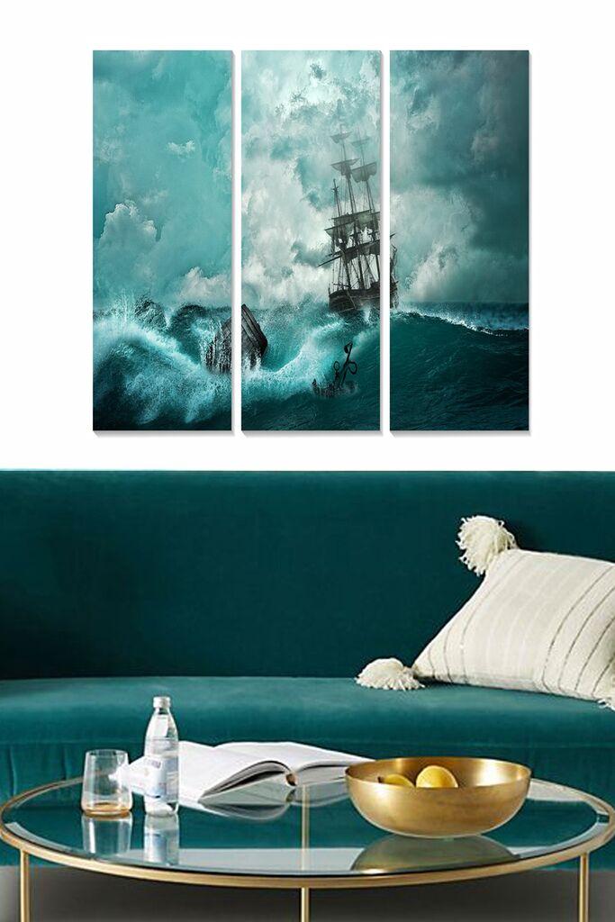 Set slika Wallity MDF1366926, 3 dijela