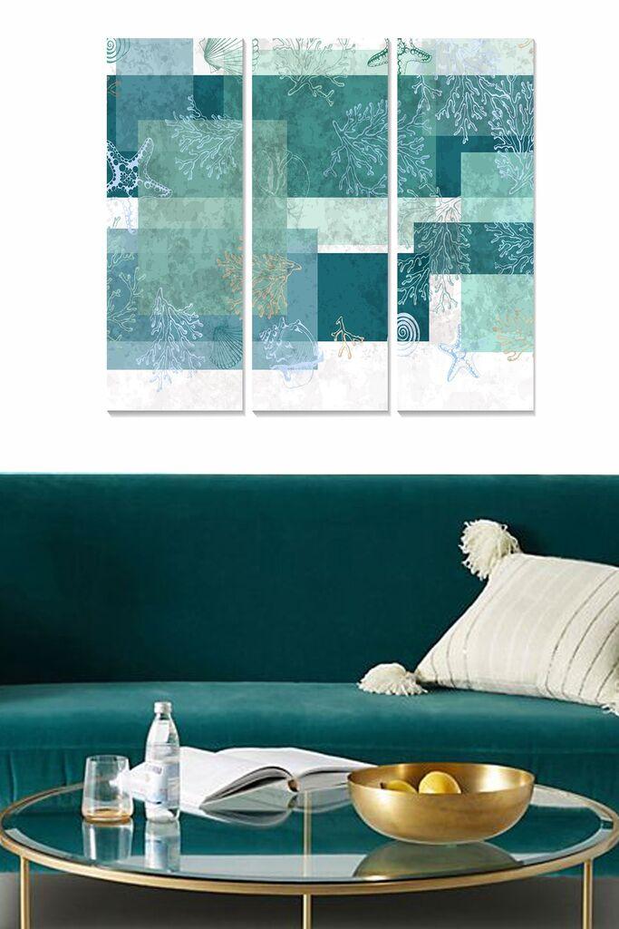 Set slika Wallity MDF4456093961, 3 dijela