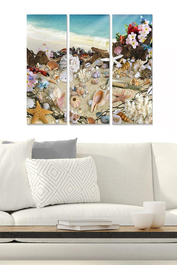 Wallity Set slika MDFftr1005, 3 dijela