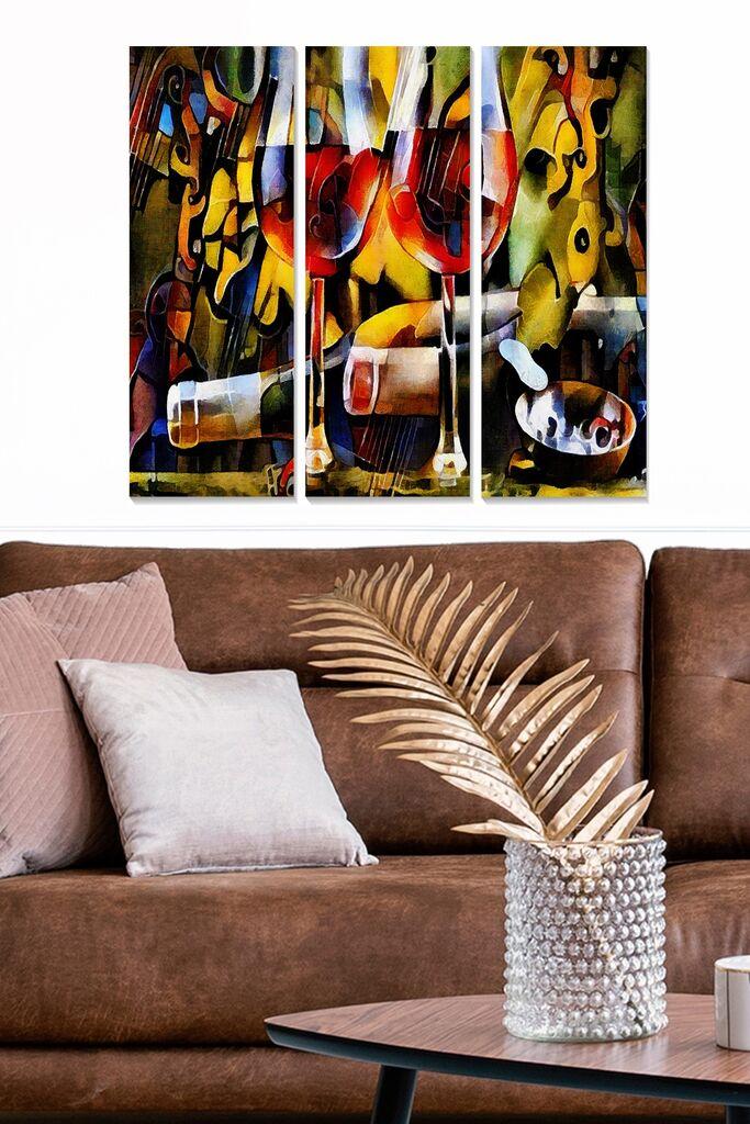 Set slika Wallity MDF742445158, 3 dijela