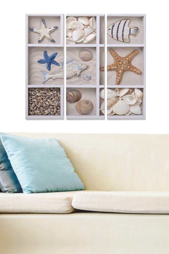 Set slika Wallity MDF199001534, 3 dijela