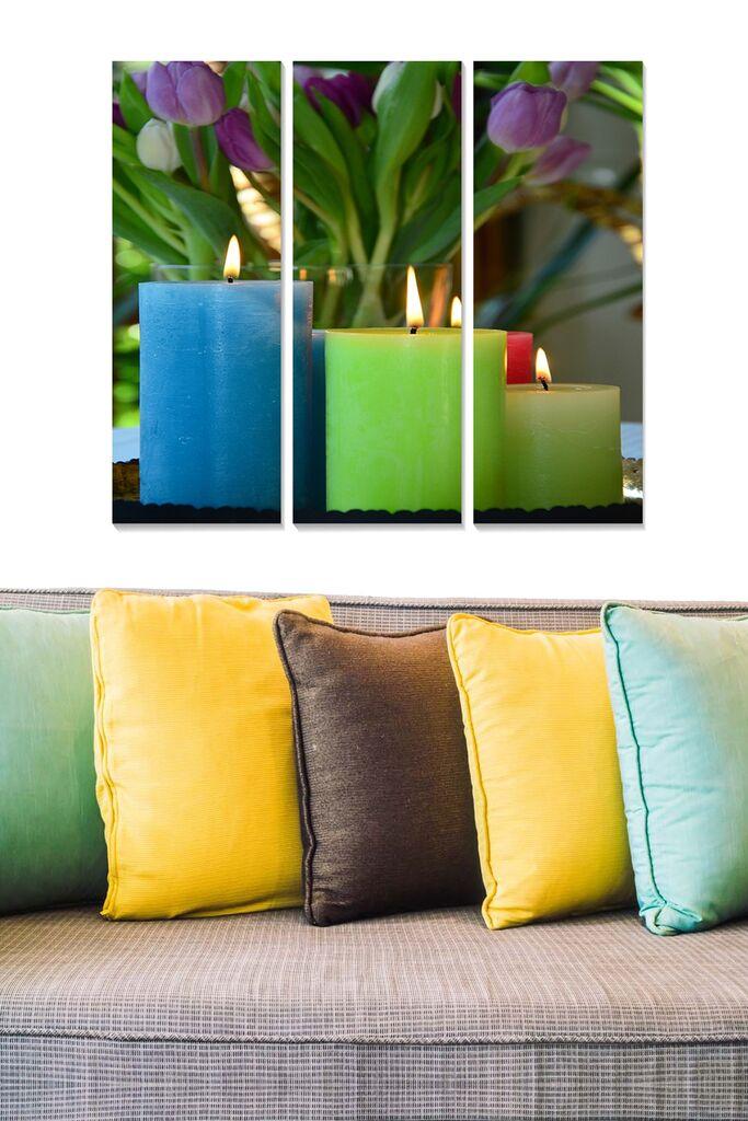 Set slika Wallity MDF1218236, 3 dijela