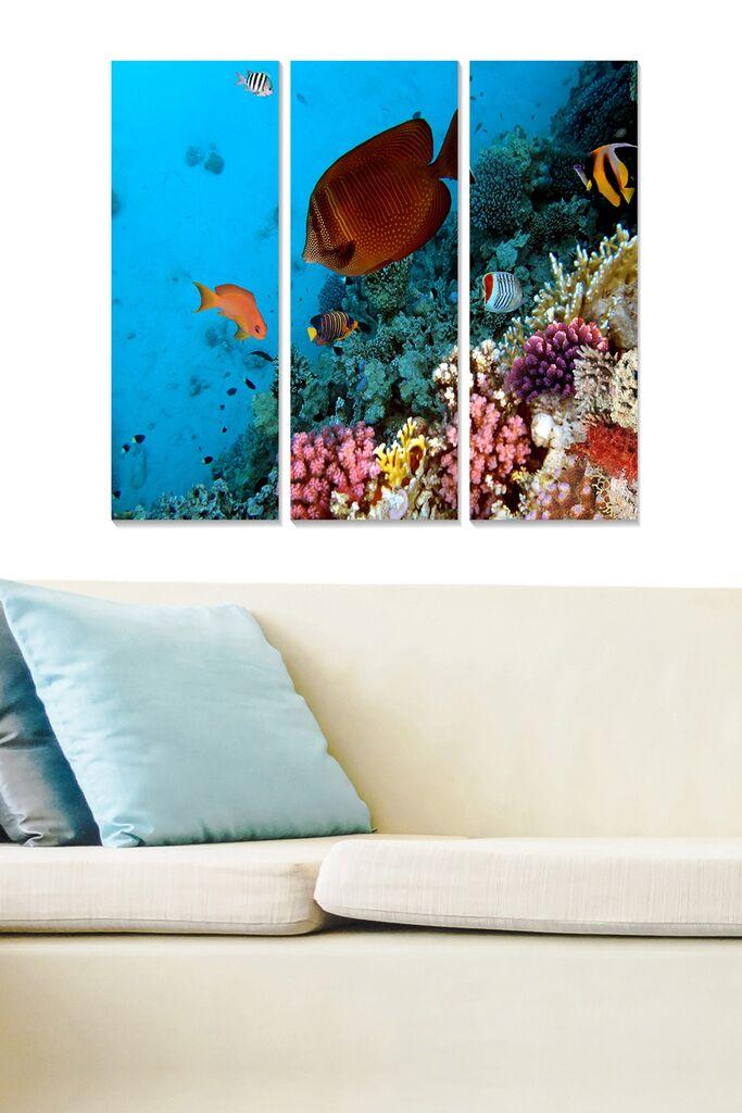 Set slika Wallity MDF77378422, 3 dijela