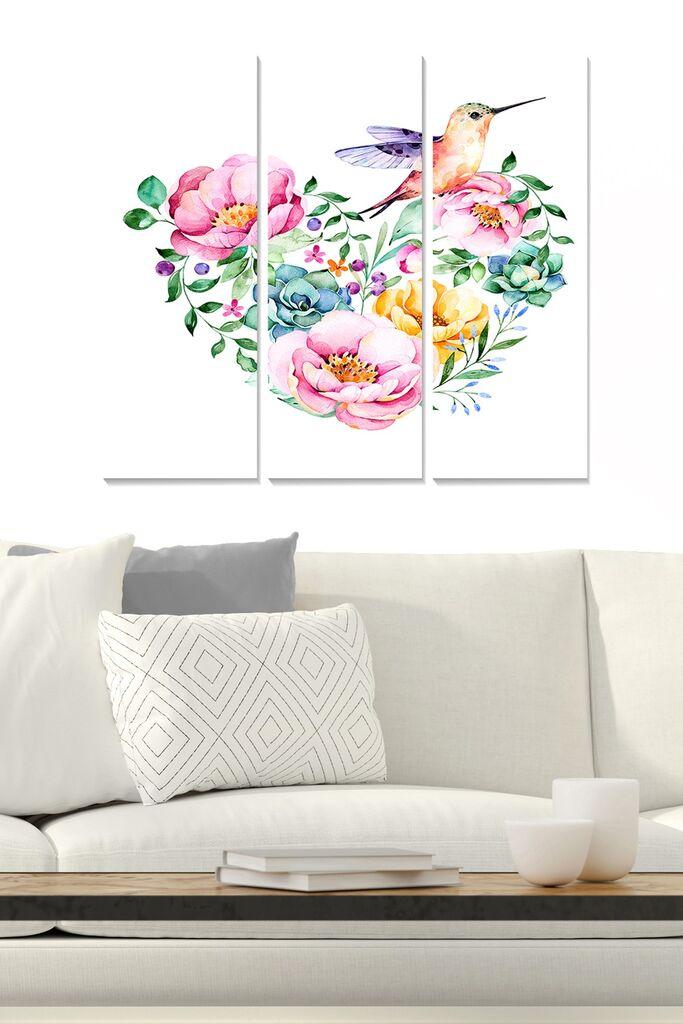 Set slika Wallity MDF405024205, 3 dijela