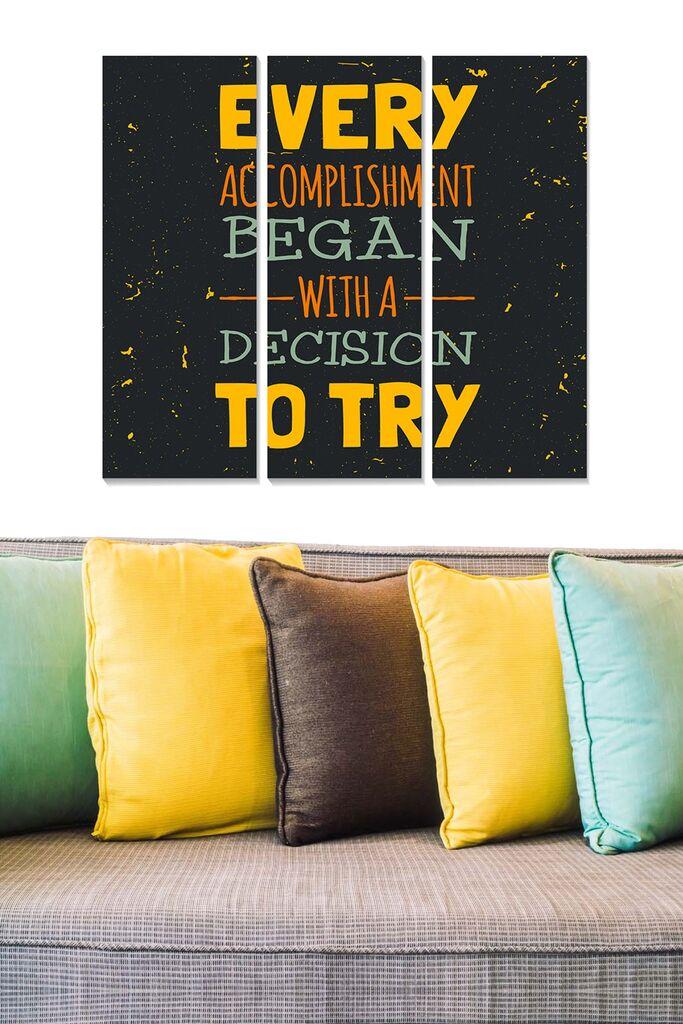 Set slika Wallity MDF303399308, 3 dijela