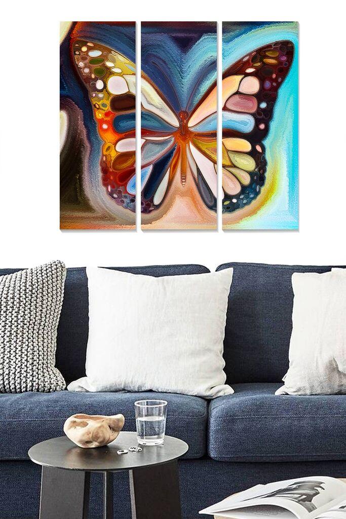 Set slika Wallity MDF13275894203, 3 dijela