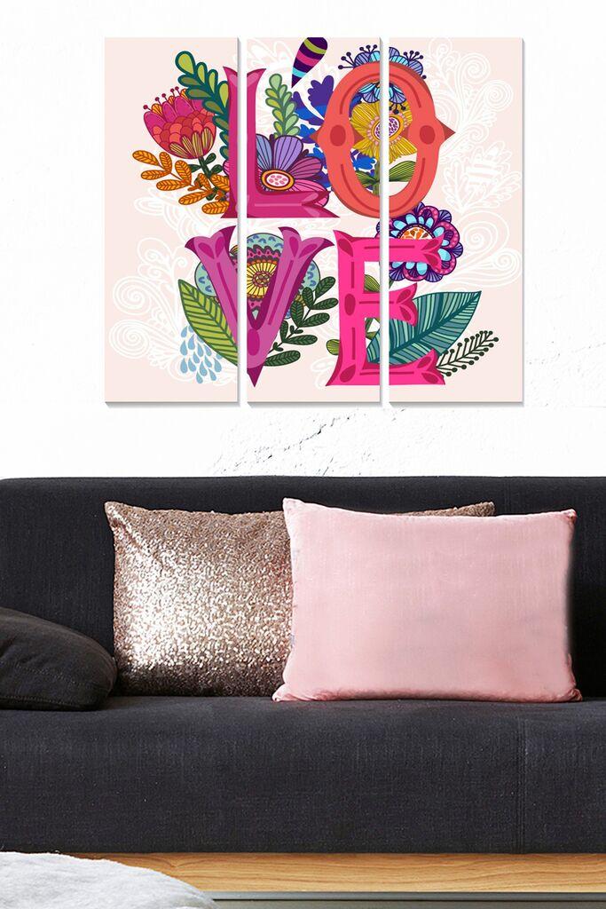 Set slika Wallity MDF370385768, 3 dijela