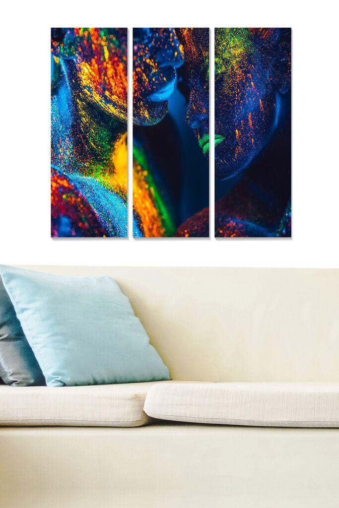 Set slika Wallity MDF390637012, 3 dijela