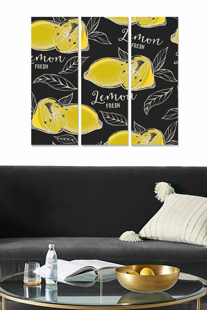 Set slika Wallity MDF463466621, 3 dijela