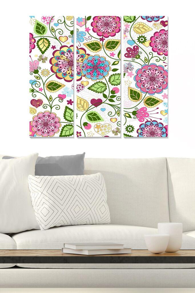 Set slika Wallity MDF15599929, 3 dijela