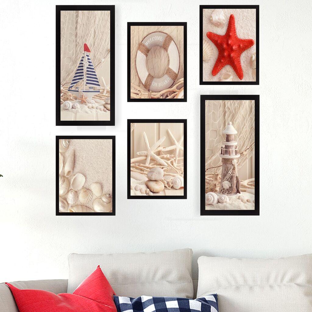 Wallity set slika SET_062, 6 dijelova