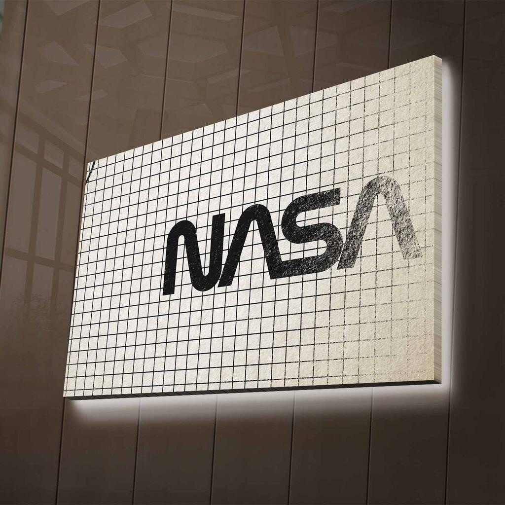 Zidna slika sa LED osvjetljenjem NASA-029, 45x70 cm