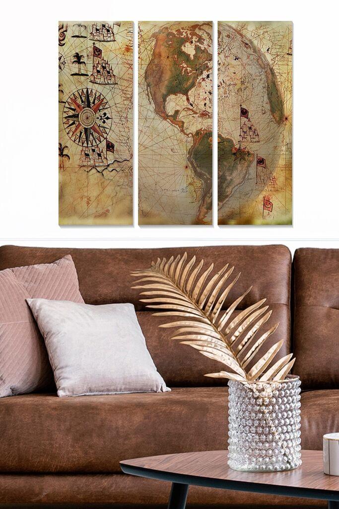 Set slika Wallity MDF202382, 3 dijela