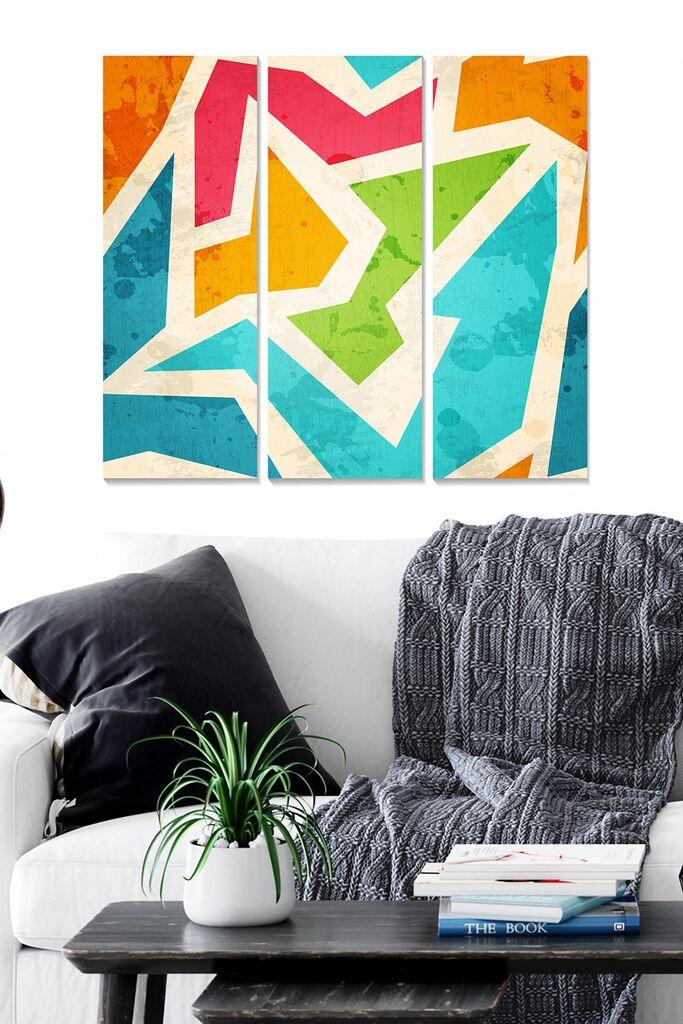 Set slika Wallity MDF30092359, 3 dijela