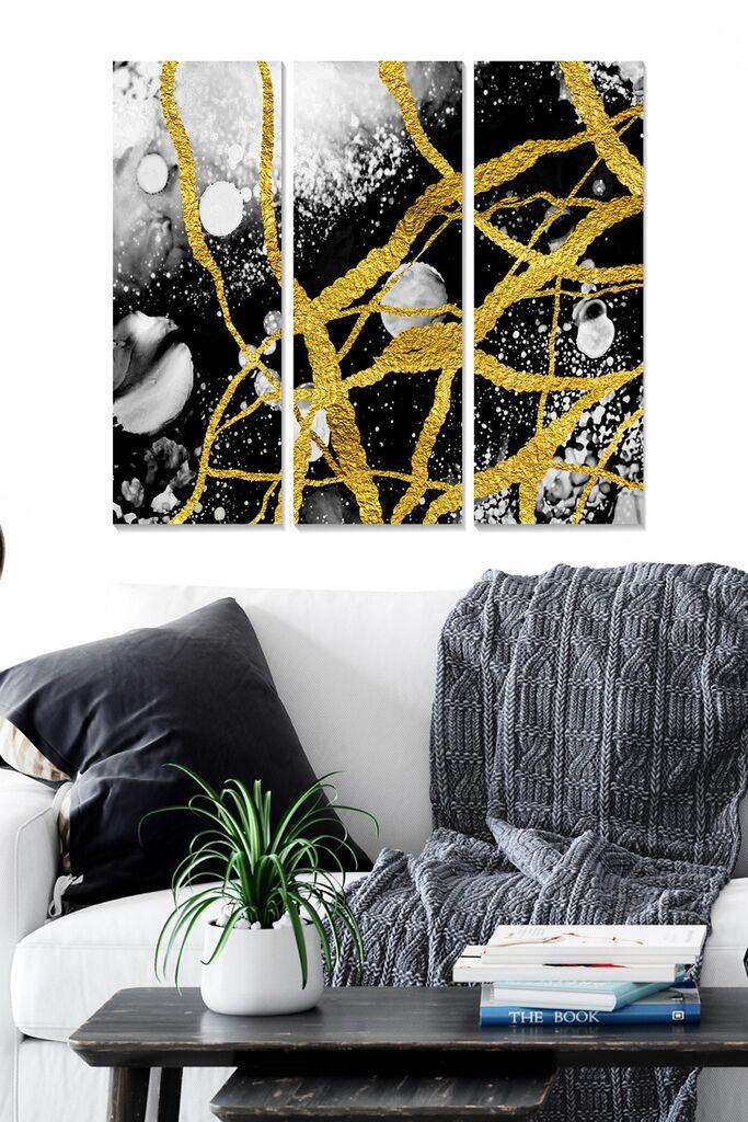 Wallity set slika MDF1281007024, 3 dijela