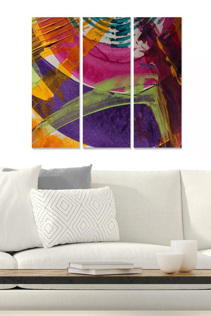 Wallity set slika MDF230045, 3 dijela