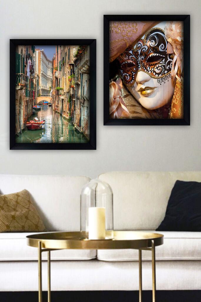 Wallity Set uramljenih slika SYC7436502415418, 2 dijela