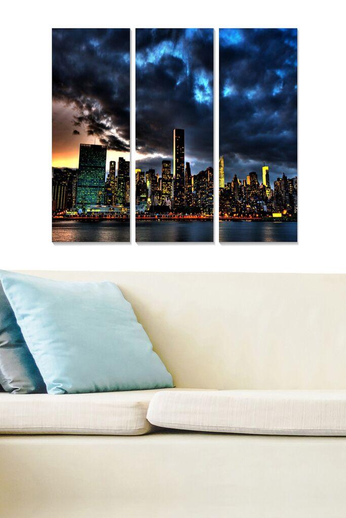 Set slika Wallity MDFFTR1011, 3 dijela