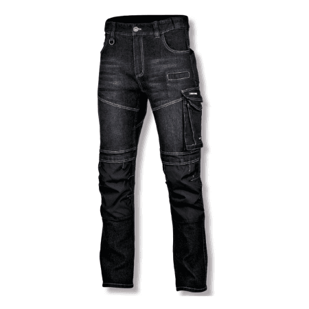 Radne pantalone L4051704, Slim fit, Crne
