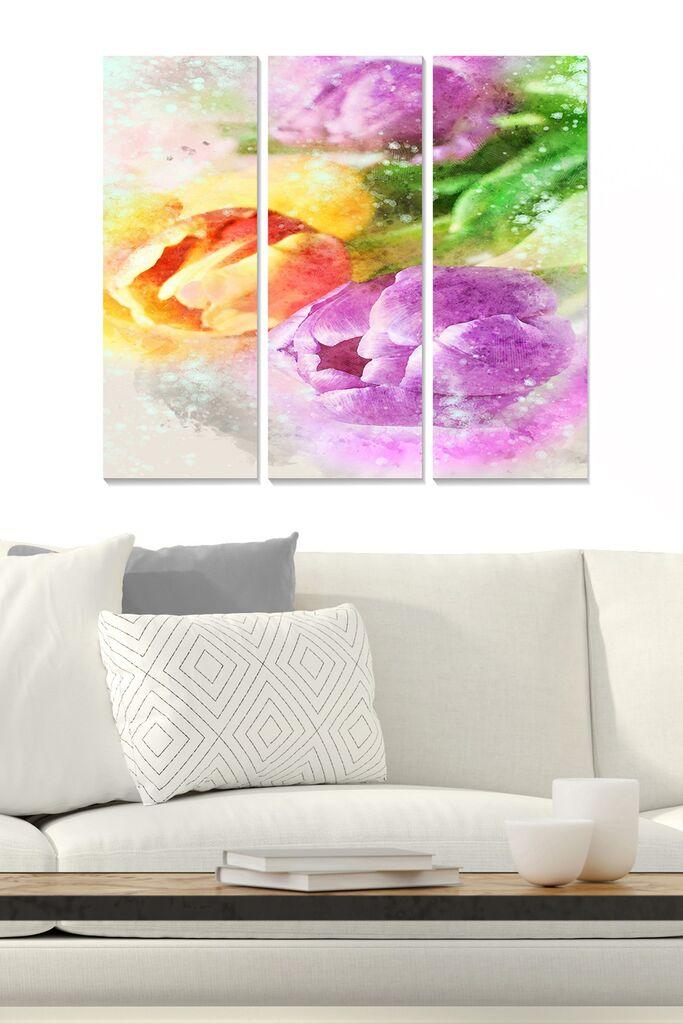 Set slika Wallity MDF3305639, 3 dijela