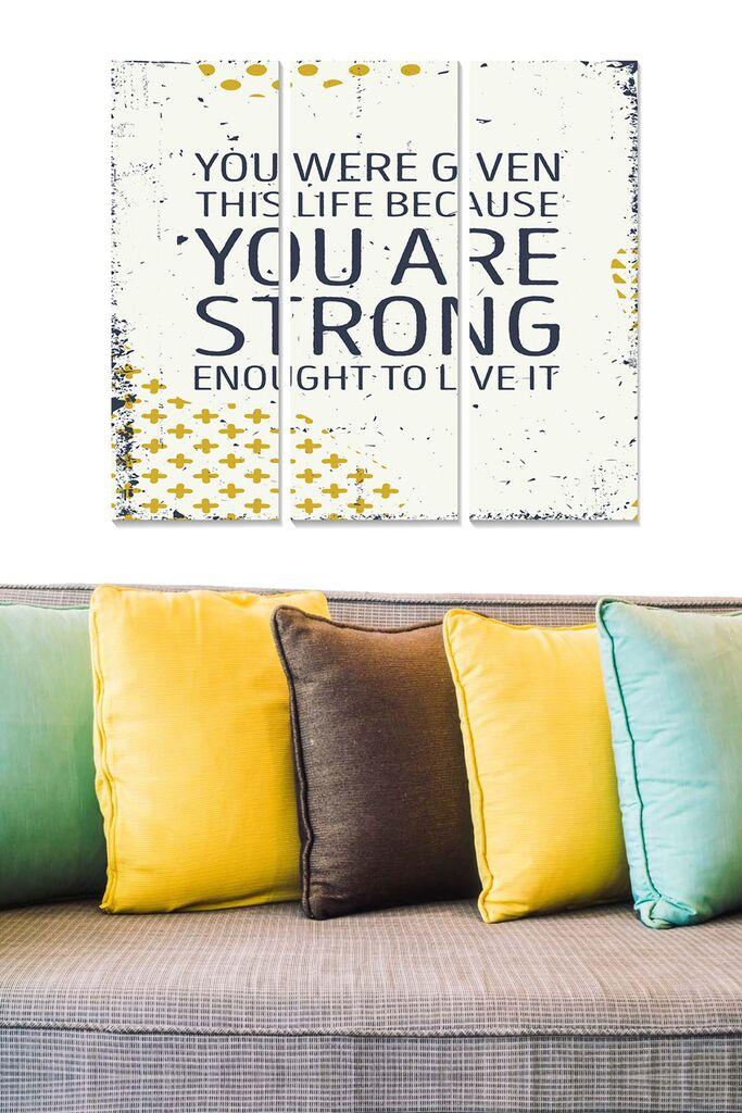 Set slika Wallity MDF312893732, 3 dijela