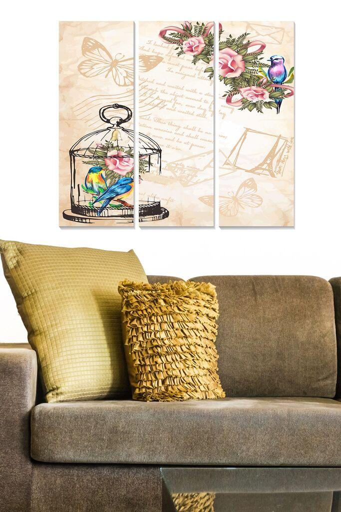 Set slika Wallity MDF9047892, 3 dijela