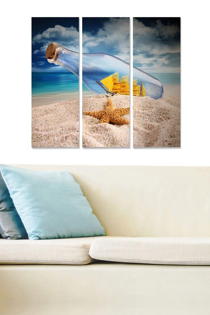 Wallity set slika MDFftr1007, 3 dijela