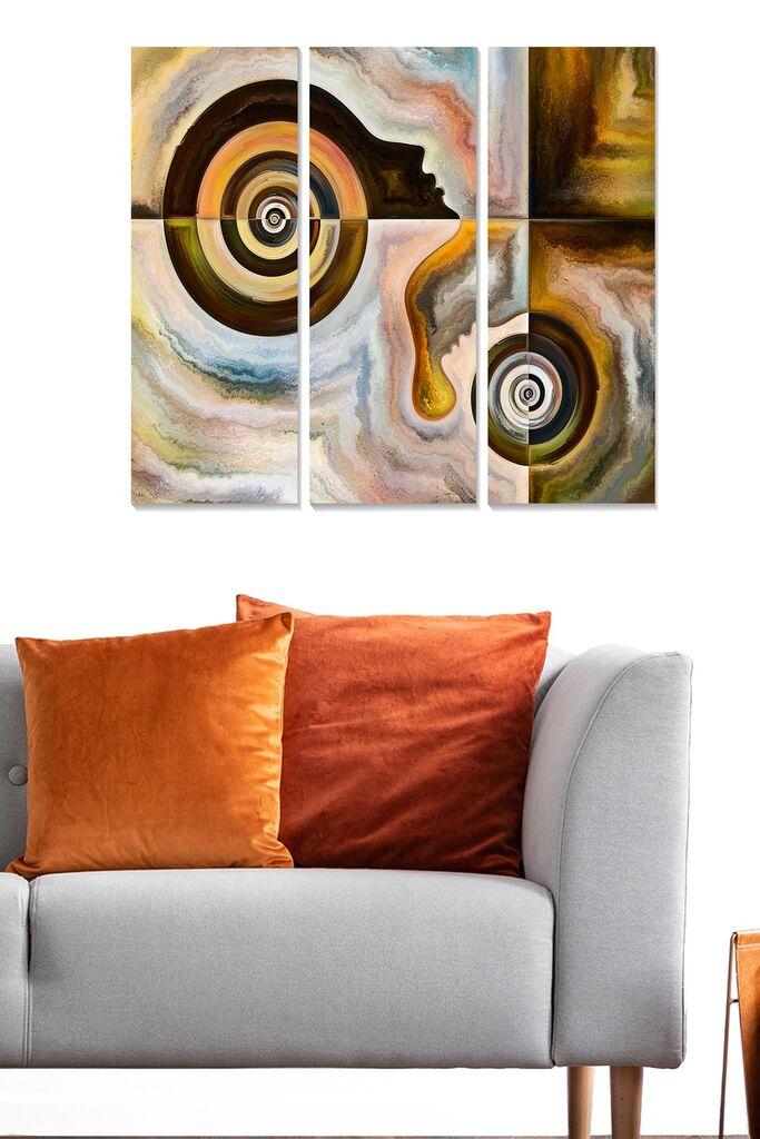 Set slika Wallity MDF1253633167, 3 dijela